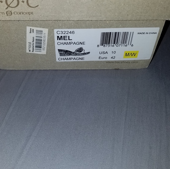 Born Concept wedges size 10 - Picture 3 of 5